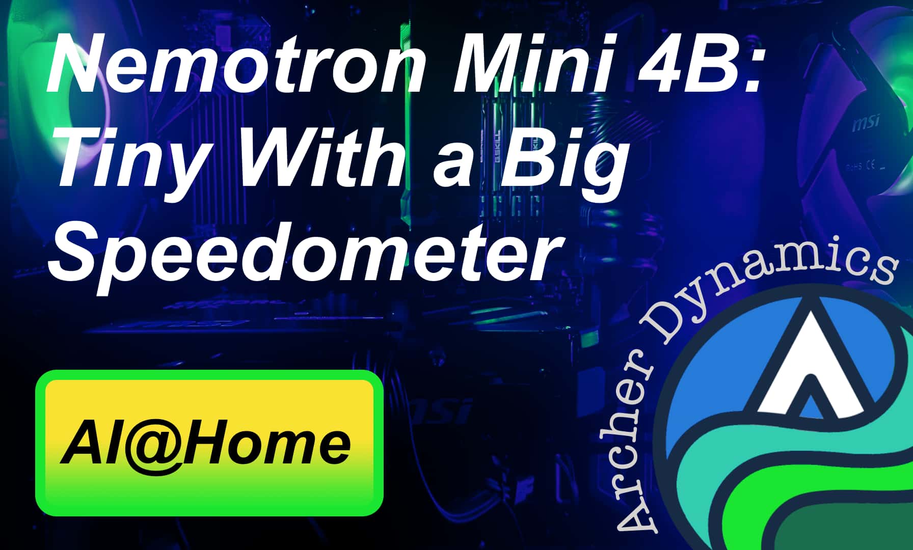 AI@Home – Nemotron Mini 4B